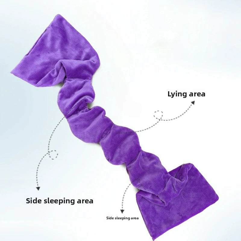 Weighted Eyemask for Deep Sleep 100% Blackout Strap-Free Design Calming Eye Cover for Side-Sleeping Comfortable for Eyes